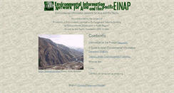 Desktop Screenshot of einap.org